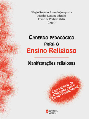 cover image of Caderno pedagógico para o Ensino Religioso--Manifestações religiosas